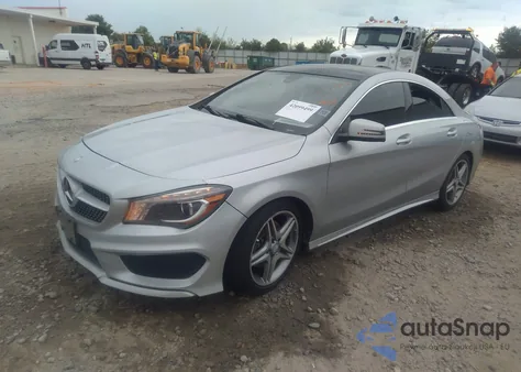 2014 Mercedes-Benz Cla 250 z USA, uszkodzony, nr VIN WDDSJ4EB8EN045064